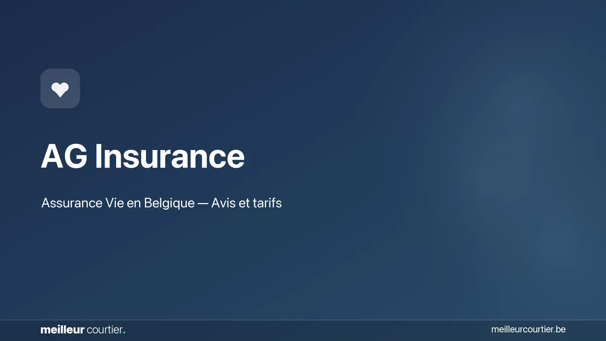 Assurance vie AG Insurance - Épargne-pension en Belgique
